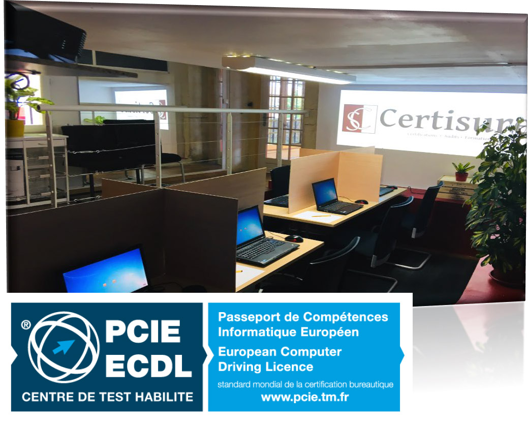 Certisure centre PCIE